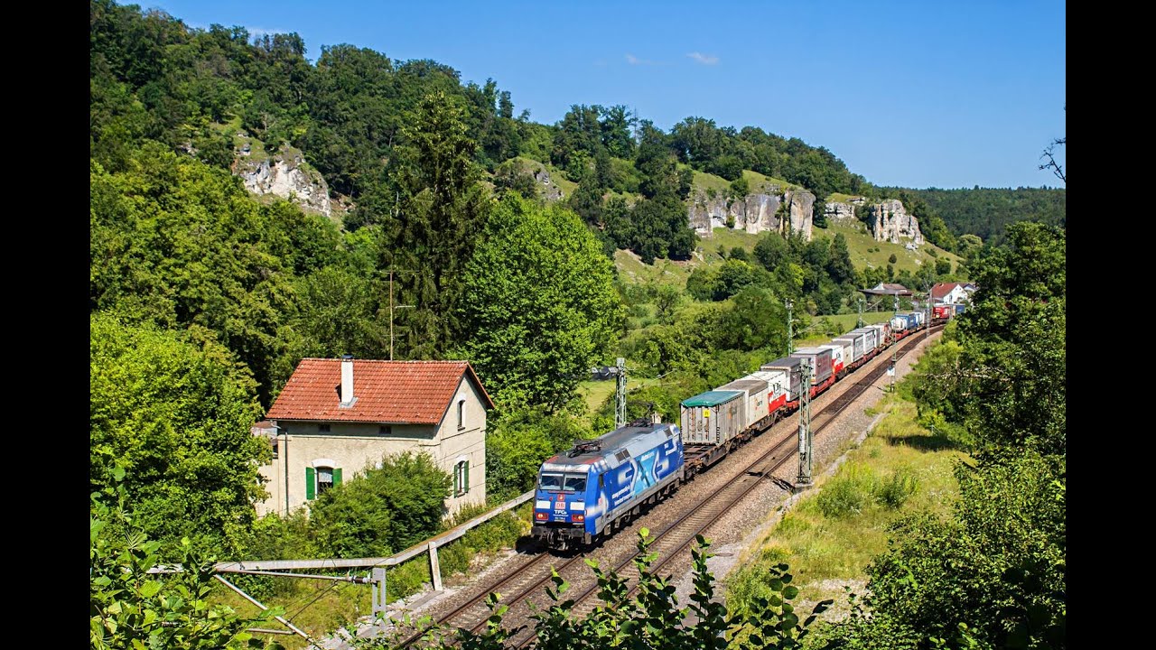 Bahnverkehr im Hagenacker(Altm&uuml;hltal)