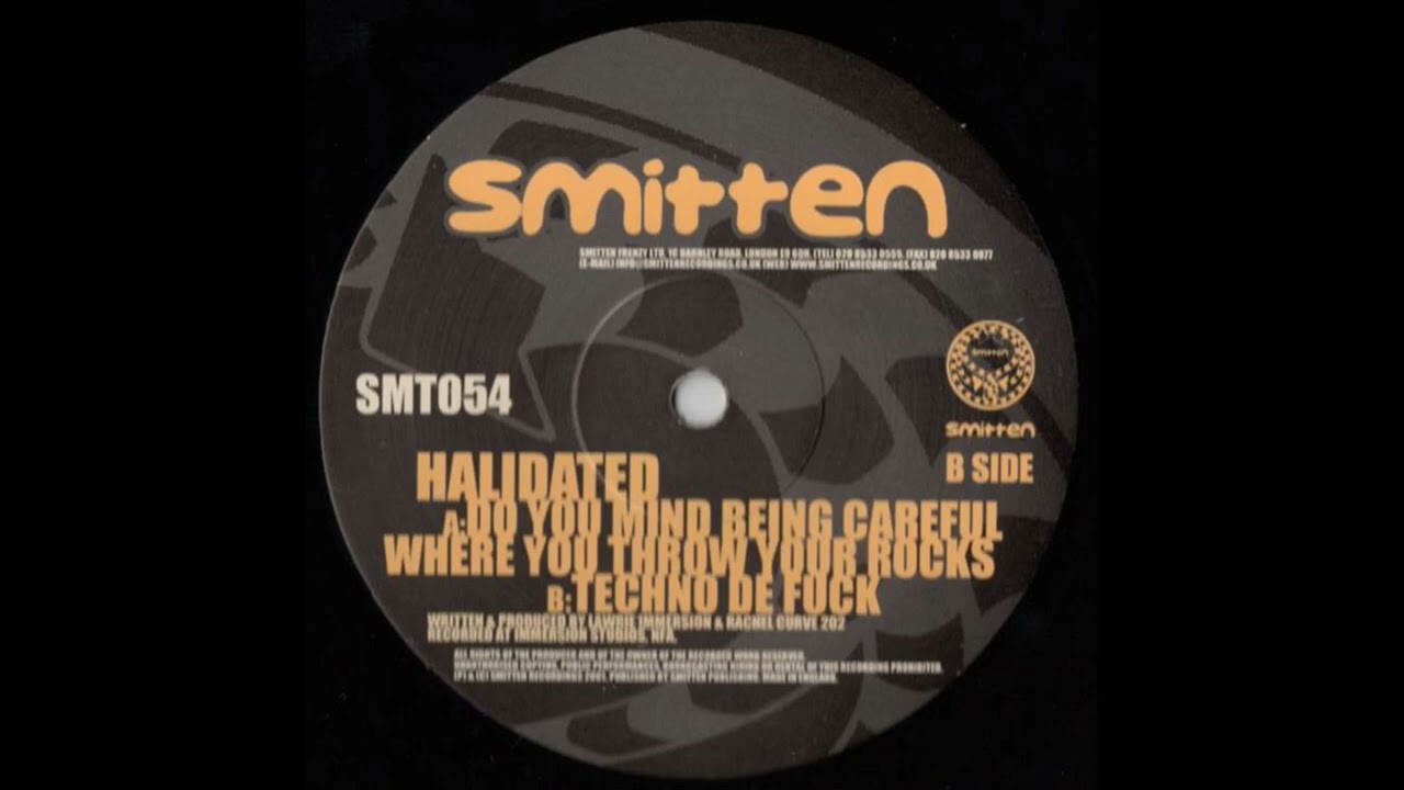 Halidated - Do You Mind Being Careful Where You Throw Your Rocks