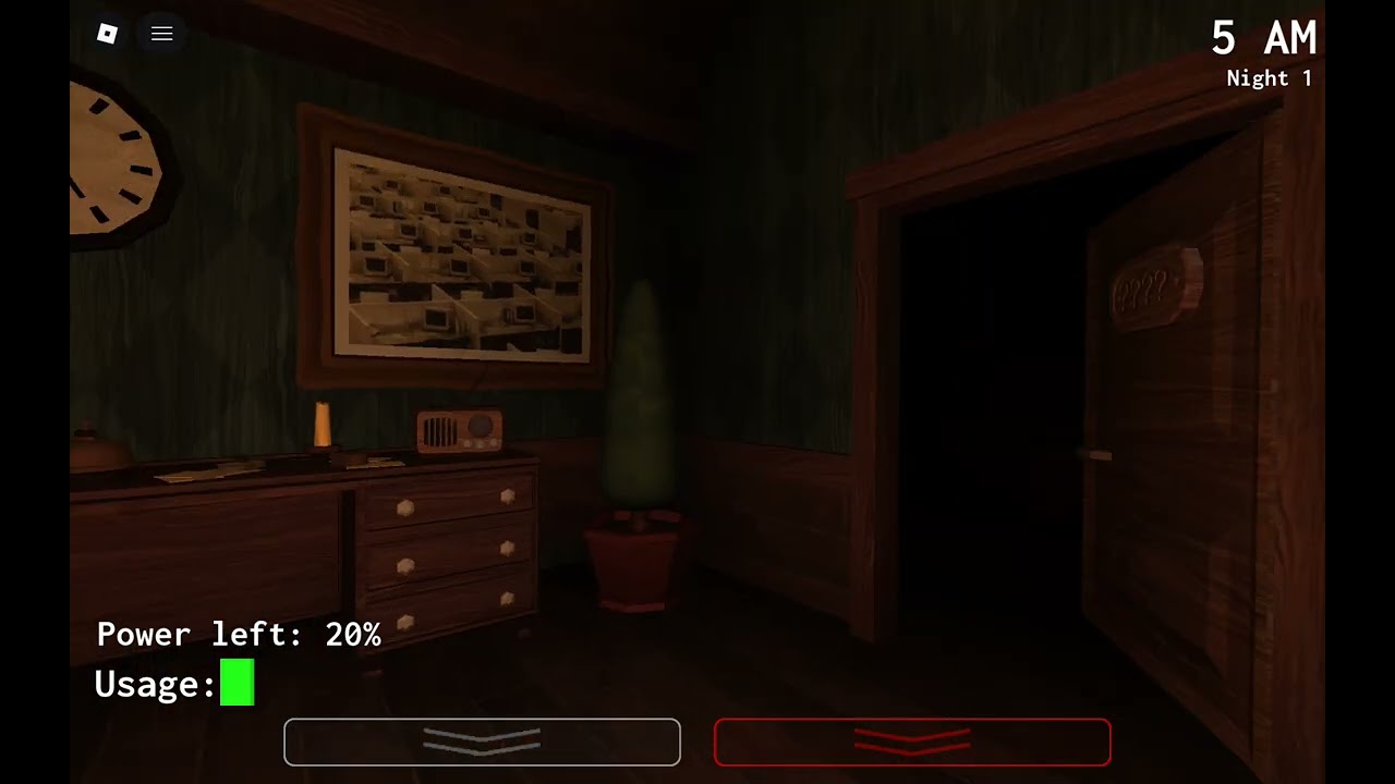 Jugando doors x fnaf