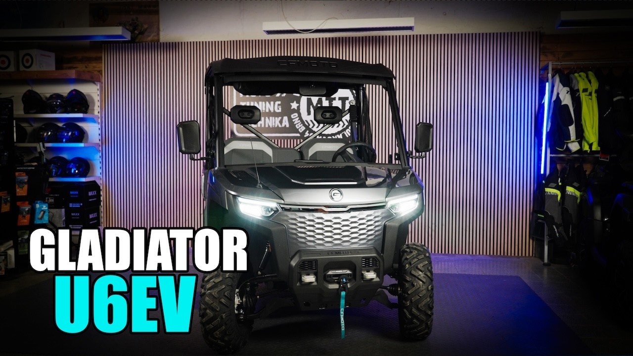 Elektrické pracovní UTV CFMOTO Gladiator U6 EV
