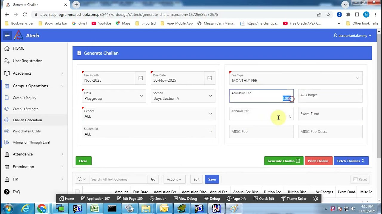 How to Generate and Print Challan Easily | Step by Step Tutorial