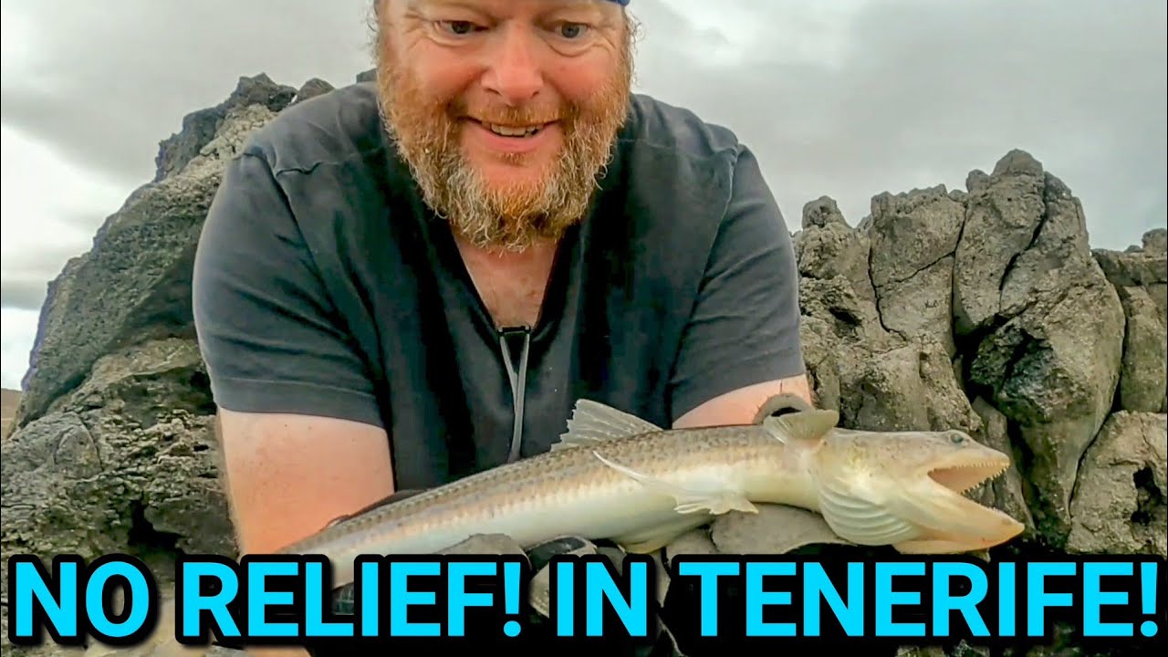 Jigging and surf casting in Tenerife!