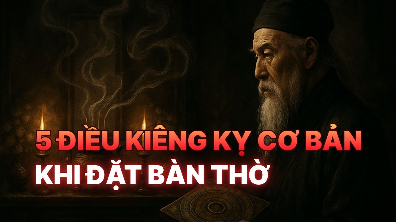 5 Điều Kiêng Kị Khi Đặt Bàn Thờ – Người Xưa Dặn Rất Kỹ