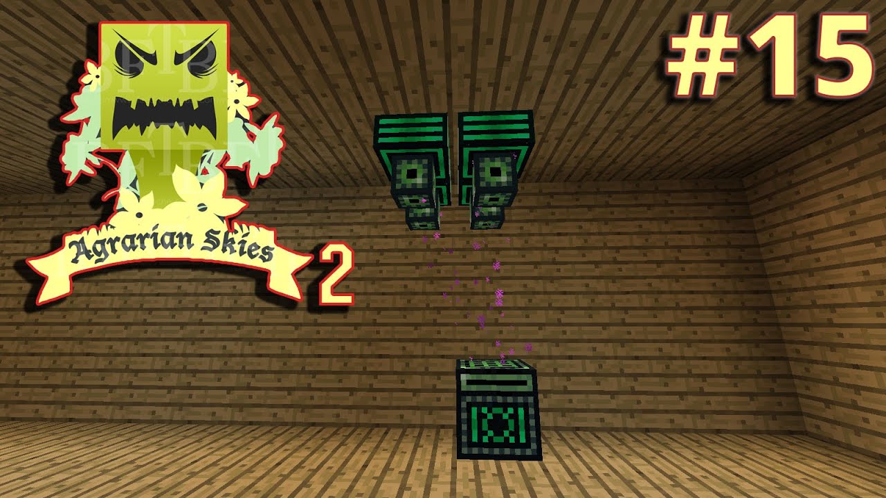 Minecraft Agrarian Skies 2 #15 | قفلنا اول قائمة من التحديات