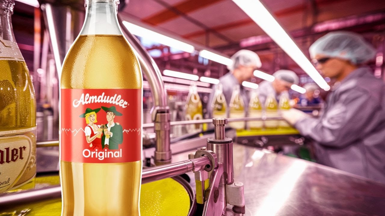 Wie Almdudler In Der Fabrik Hergestellt Wird