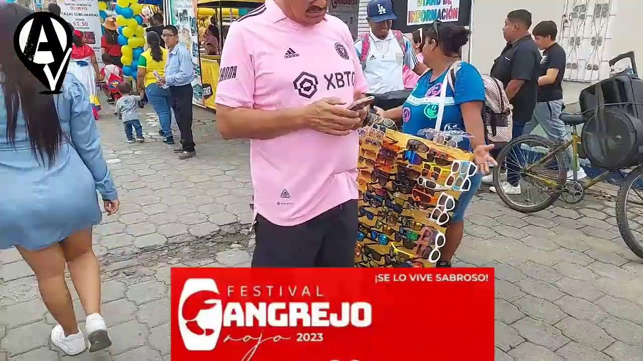 El Gran Festival del Cangrejo en el Cantón Naranjal, Provincia del Guayas.