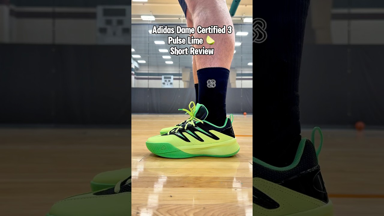 Adidas Dame Certified 3 &ldquo;Pulse Lime&rdquo; &mdash; bounce without breaking the bank #DameCertified3 #sneakers