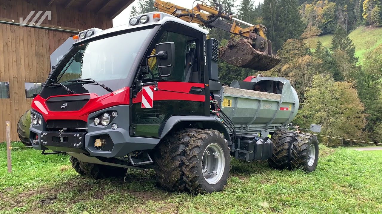 Aebi TP 470 Vario | Stufenloses, komfortables und umweltfreundliches Arbeiten