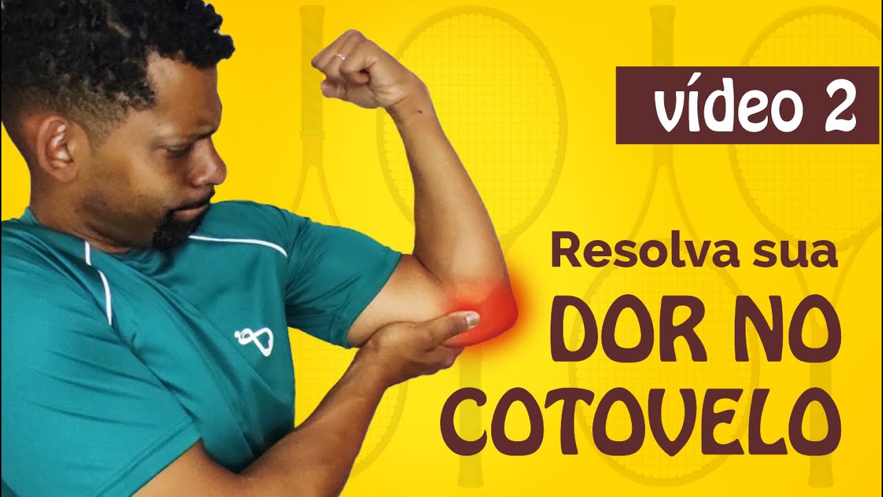 Dor no cotovelo PARTE 2 -  Exercícios p/ aliviar dores | Epicondilite (Cotovelo de Tenista)