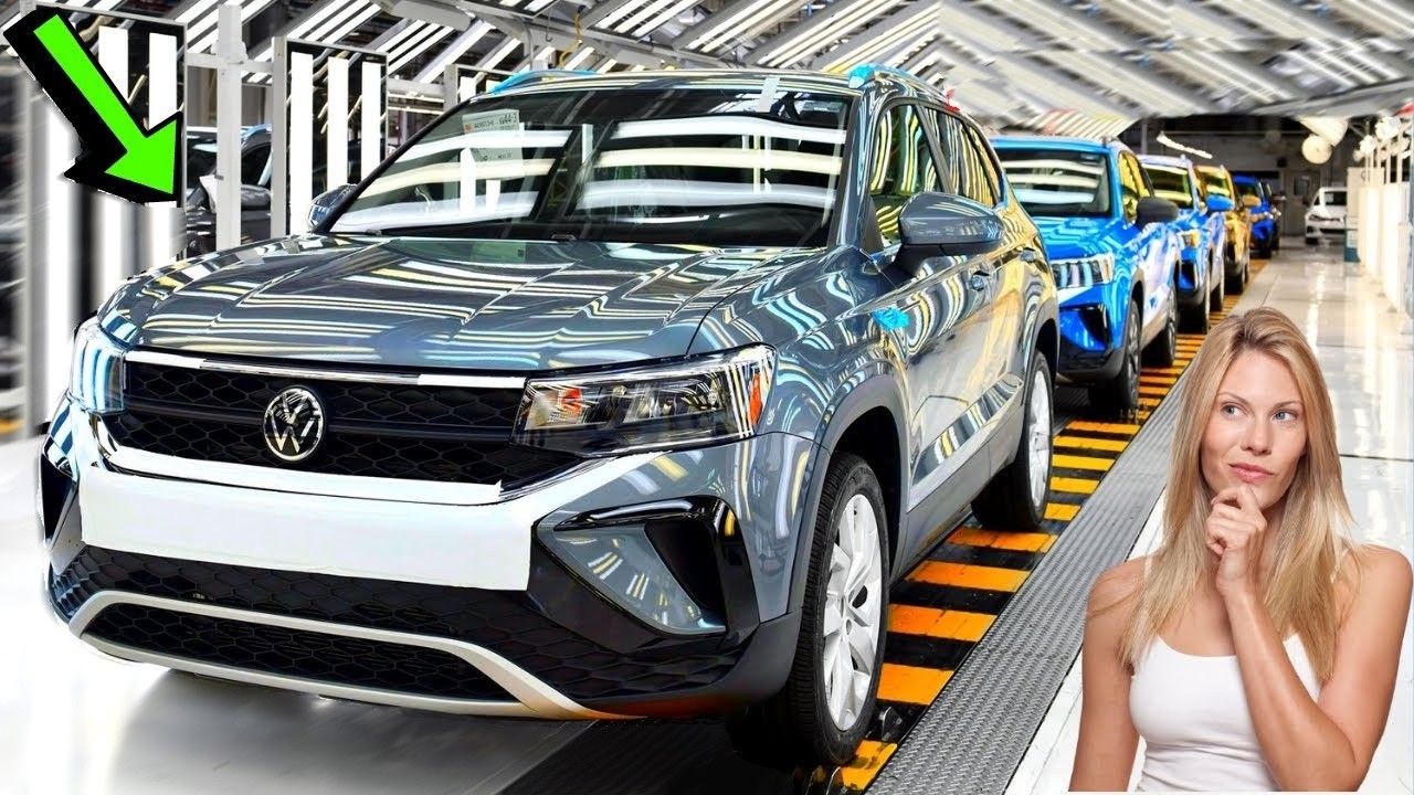 Volkswagen TAOS Factory🚙2025: Manufacturing process  – Assembly plant tour and Production line