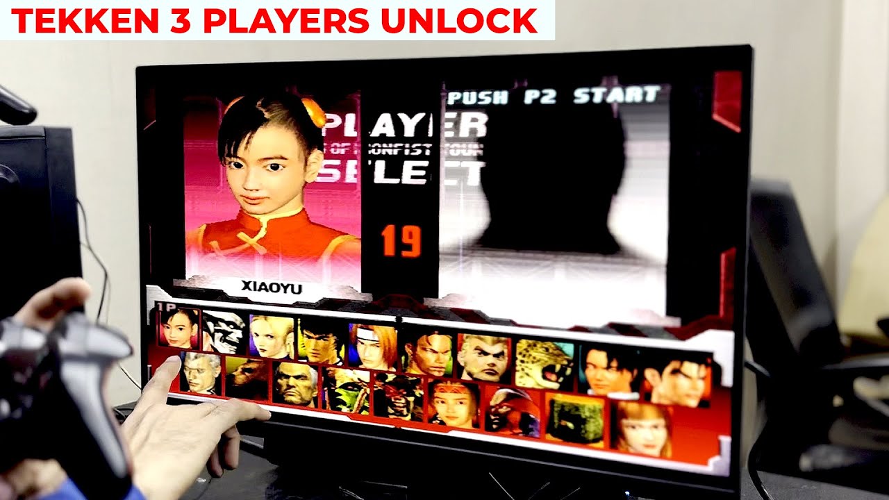 How To Unlock Tekken 3 All Players in 4K HDMI Game Stick | Tekken 3 Players Open Kaise Kare | WRADER