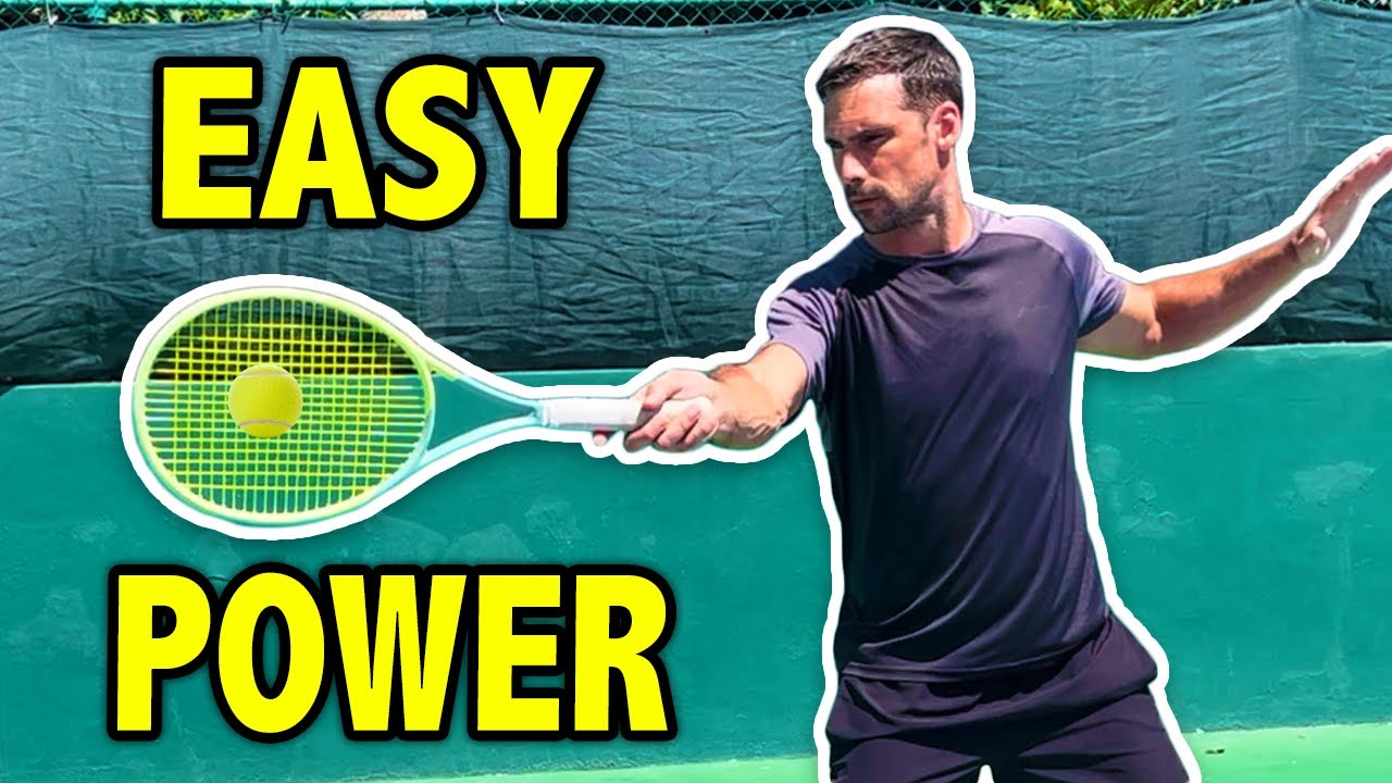 Will this TIP help you to create EFFORTLESS POWER on your forehand?