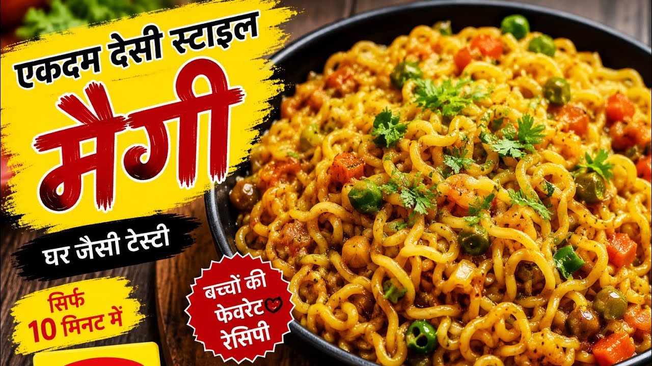 Day 2- एकदम देसी स्टाइल मैगी रेसिपी || मैगी रेसिपी |Meggie Racipe |#Alwertoda 