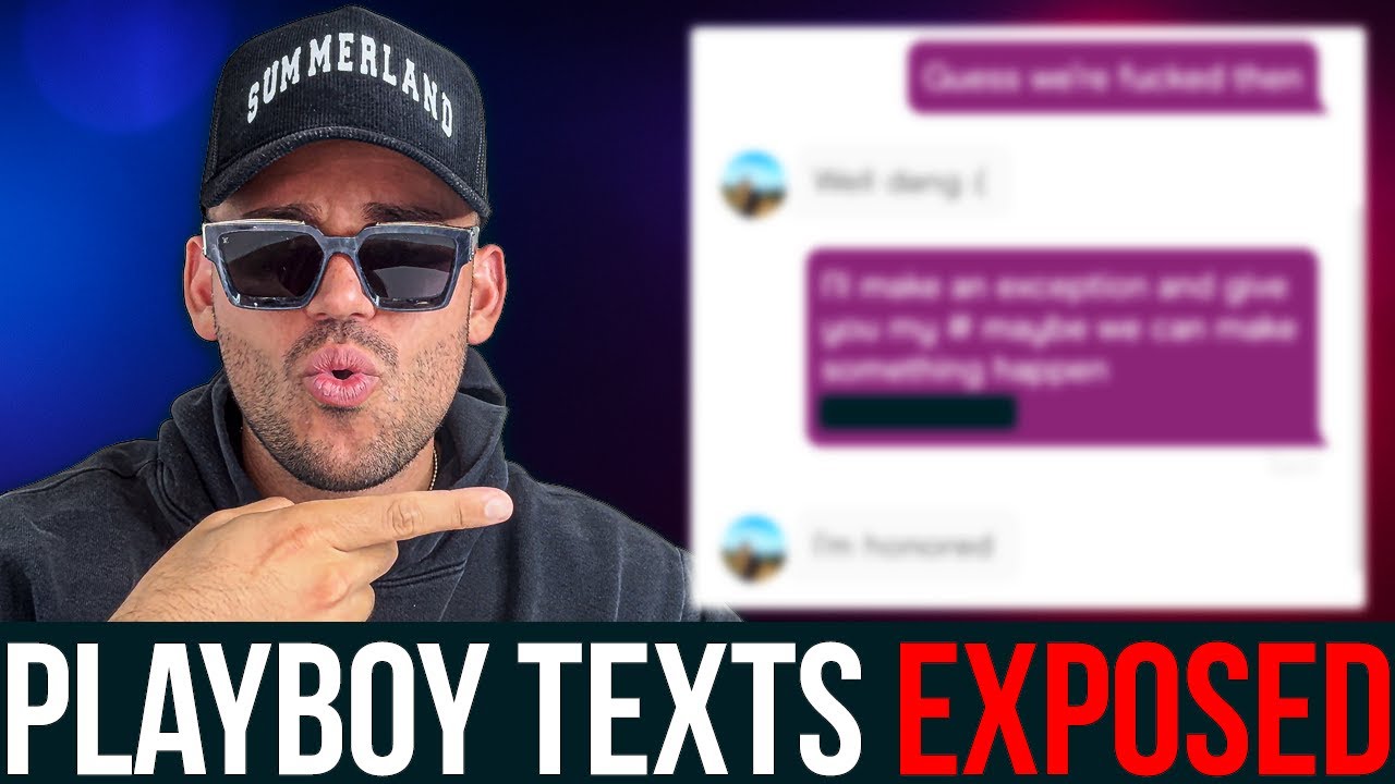 Dating Coach EXPOSES His Real Texts to Women