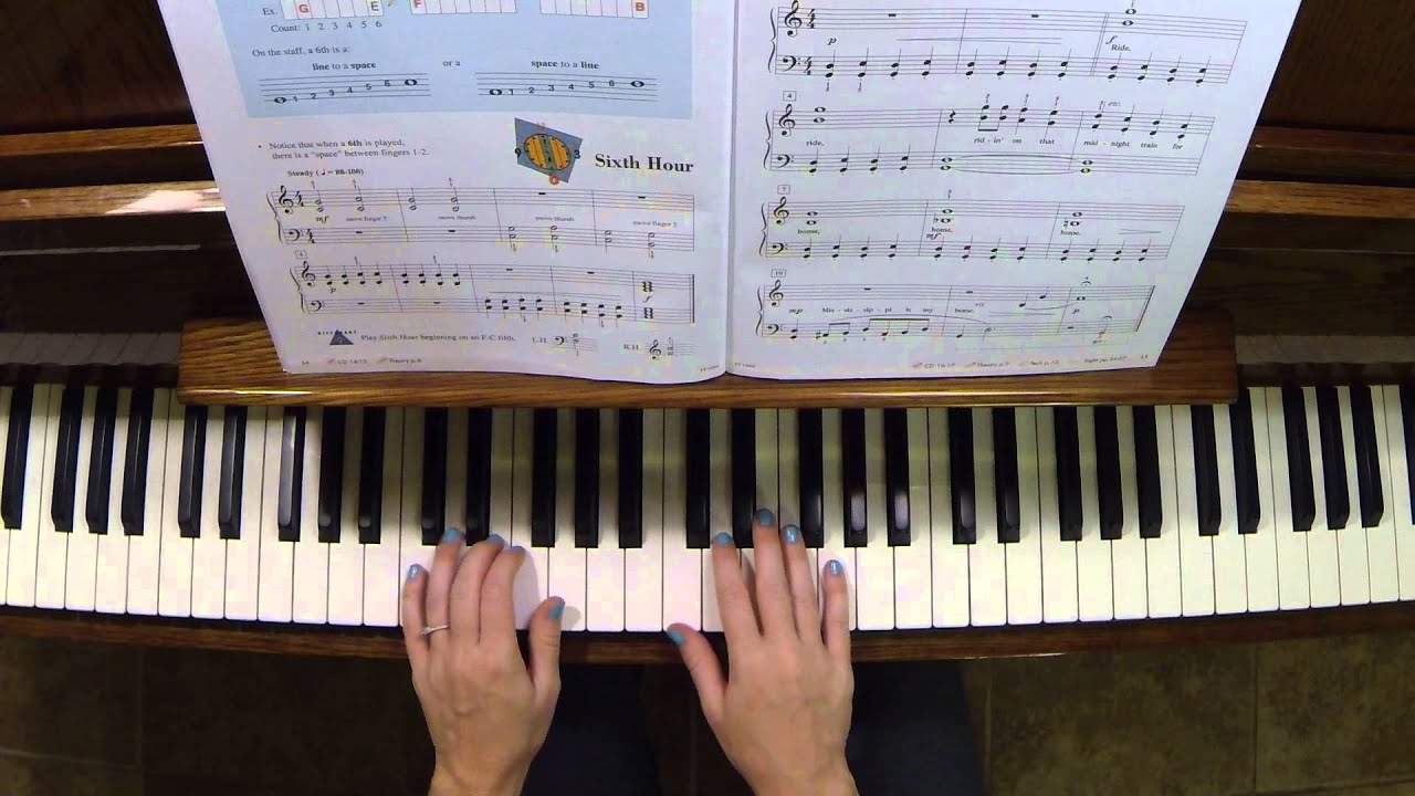 6th hour- Piano Adventures/2B/Lesson