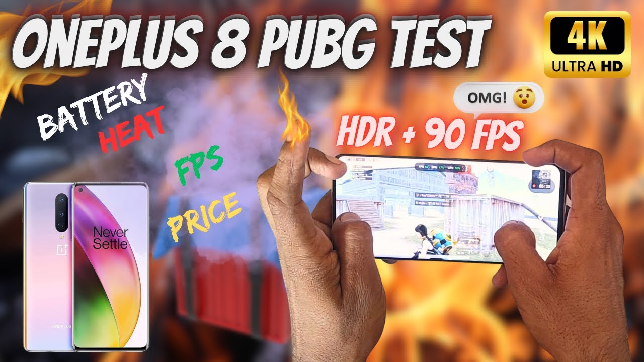 oneplus 8 pubg test 2023 || hdr+90fps🥰 || graphics test gameplay