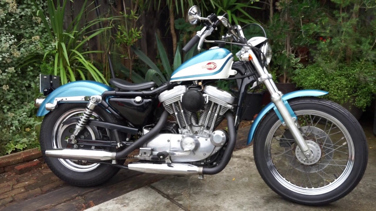2003 XLH Sportster 883 BLUE GROOVE custom