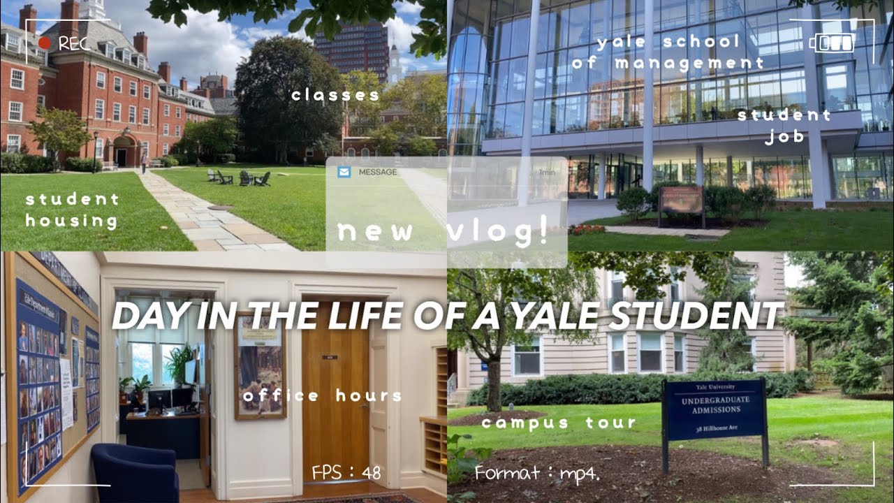 productive day in the life at yale 🎧 📖 | classes, gym, student job, mick mulvaney talk, campus tour