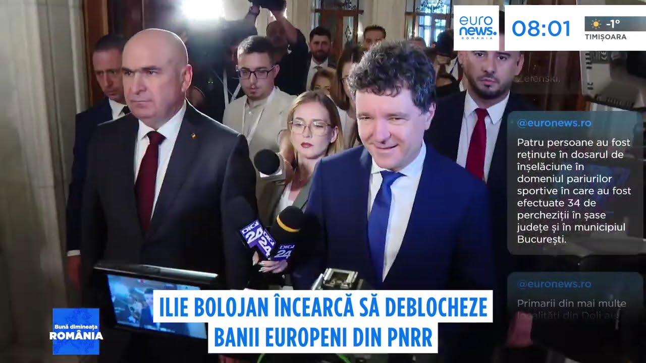 Bolojan se întâlnește cu Ursula von der Leyen. Ce obiective are premierul României