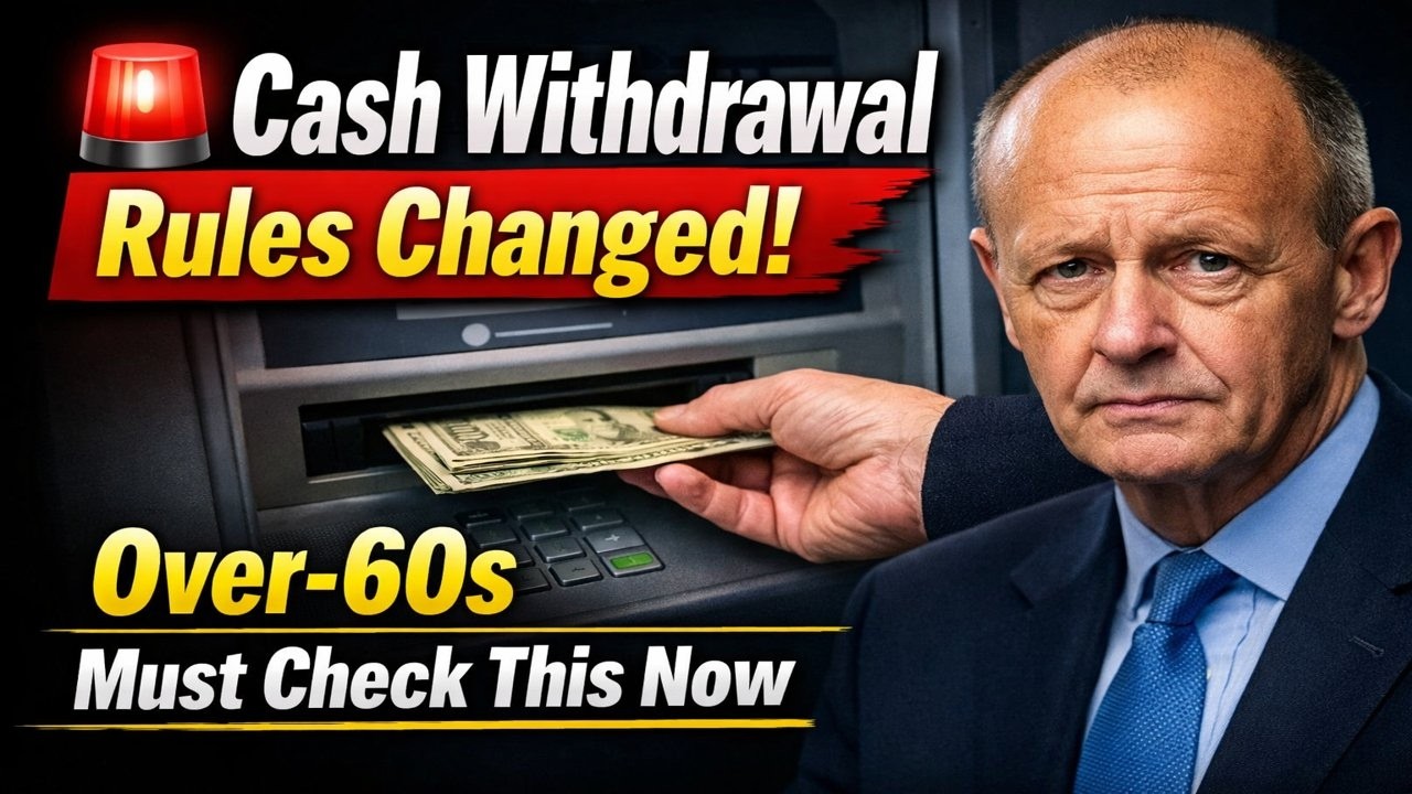 🚨 Cash Withdrawal Rules Changed! Over-60s Must Check This Now