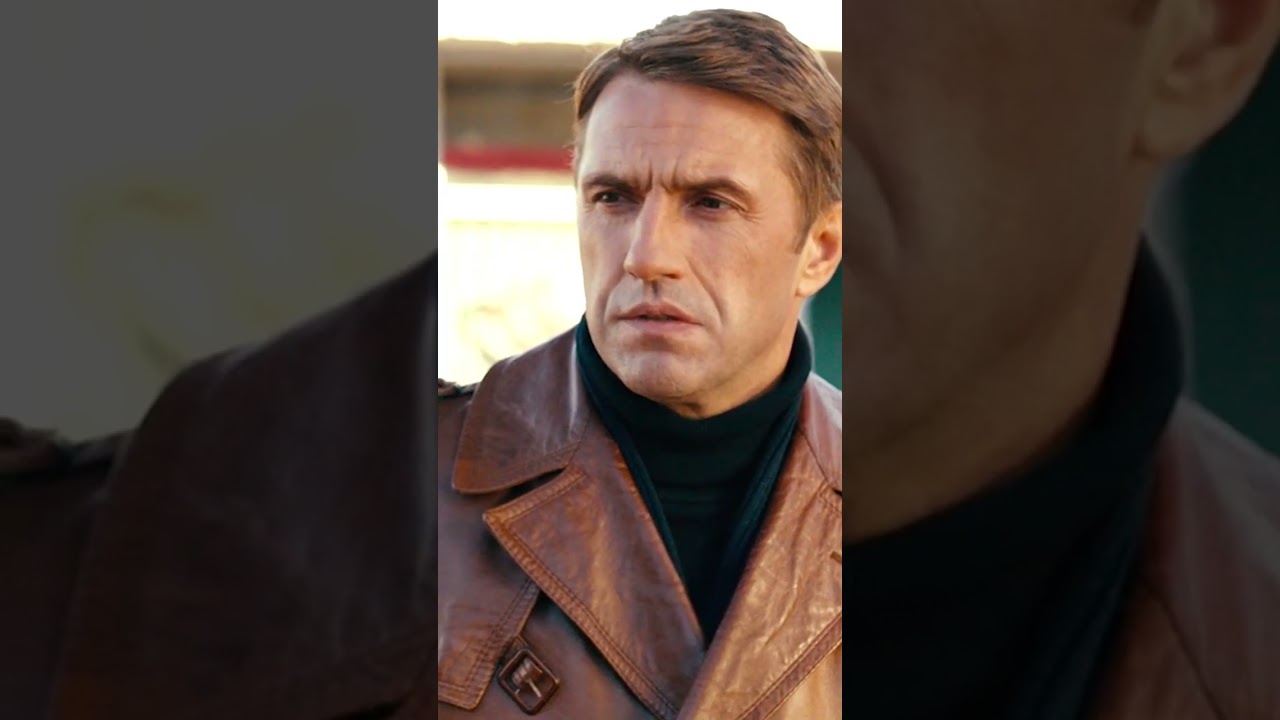 #casfuleather A Brown Leather Coat and a White Car Volga – Soviet-Style Chic