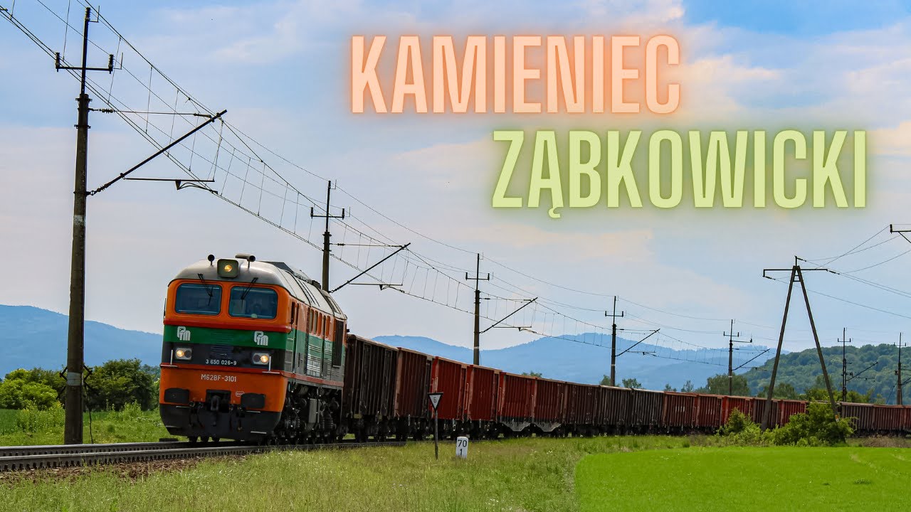 Pociągi w okolicach Kamieńca Ząbkowickiego (LK276, LK137) | 4K
