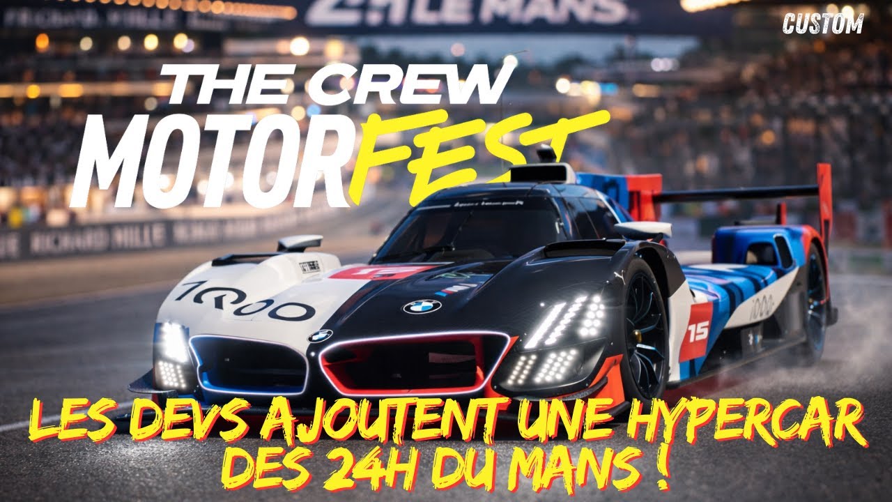 UNE HYPERCAR DU MANS DANS TCM 😱 BMW M Hybrid V8