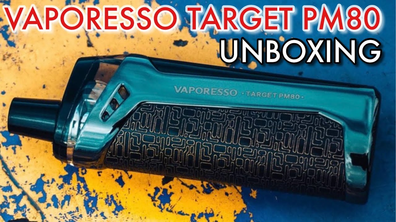 Unboxing VAPORESSO Target PM80 vape pod review