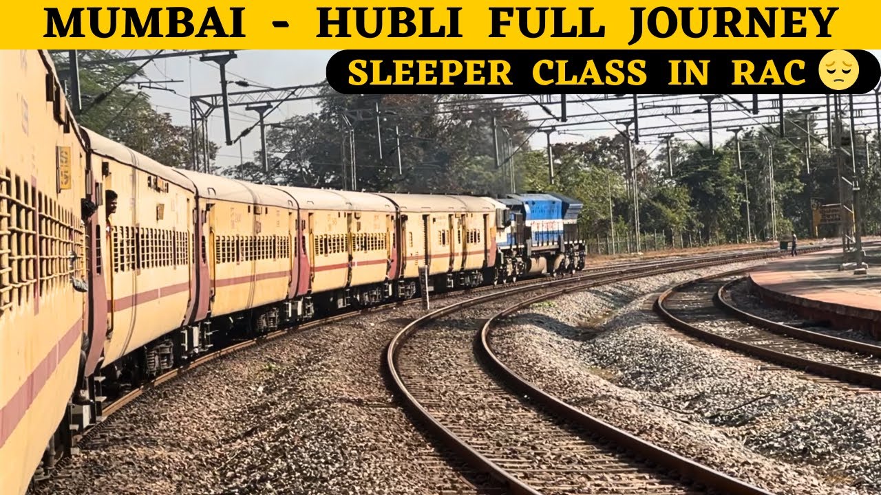 * NO sleep throughout the journey * Dadar Hubli Express Journey in Sleeper Class