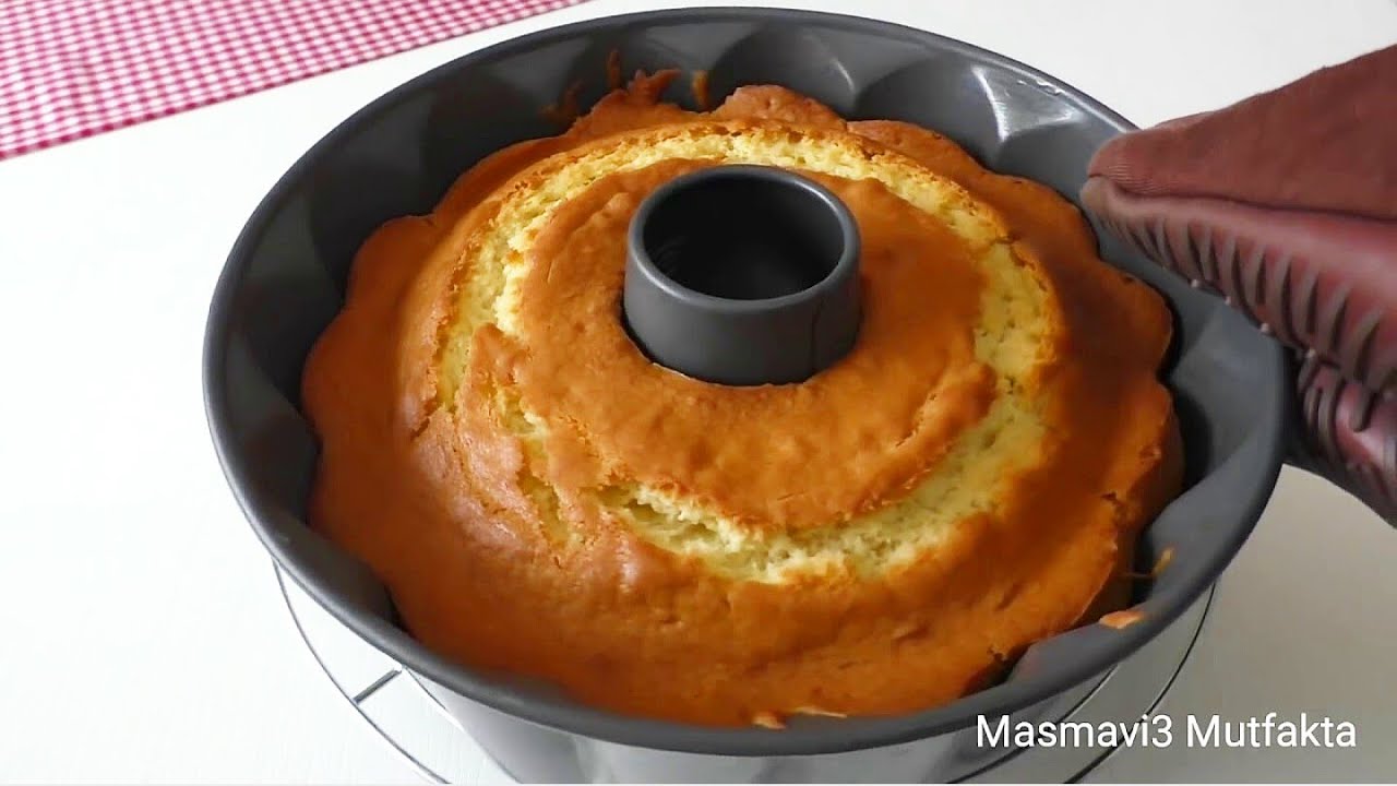 SÜNGER PAMUK KEK🥇KABARIK KEK Nasil Yapılır|Tüm Püf Noktalar #Masmavi3Mutfakta