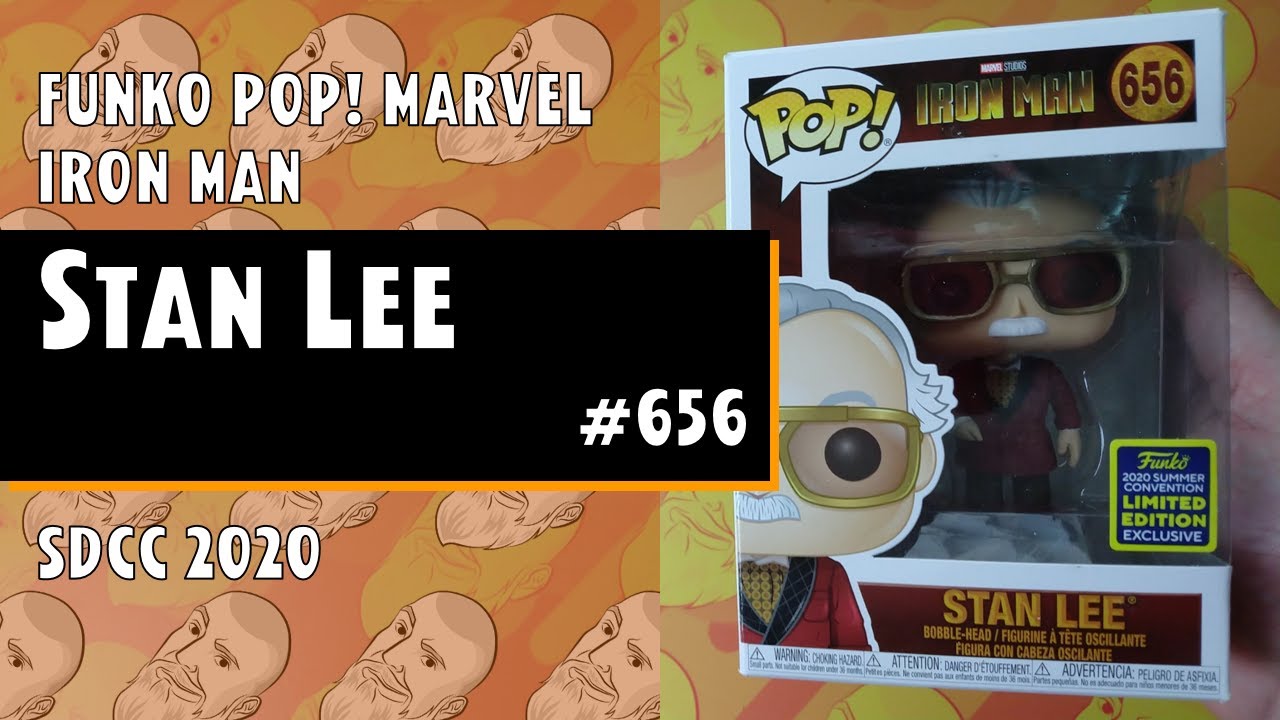 Funko Pop Marvel: Iron Man - Stan Lee - #656 - Exclusive SDCC 2020 // Just One Pop Showcase