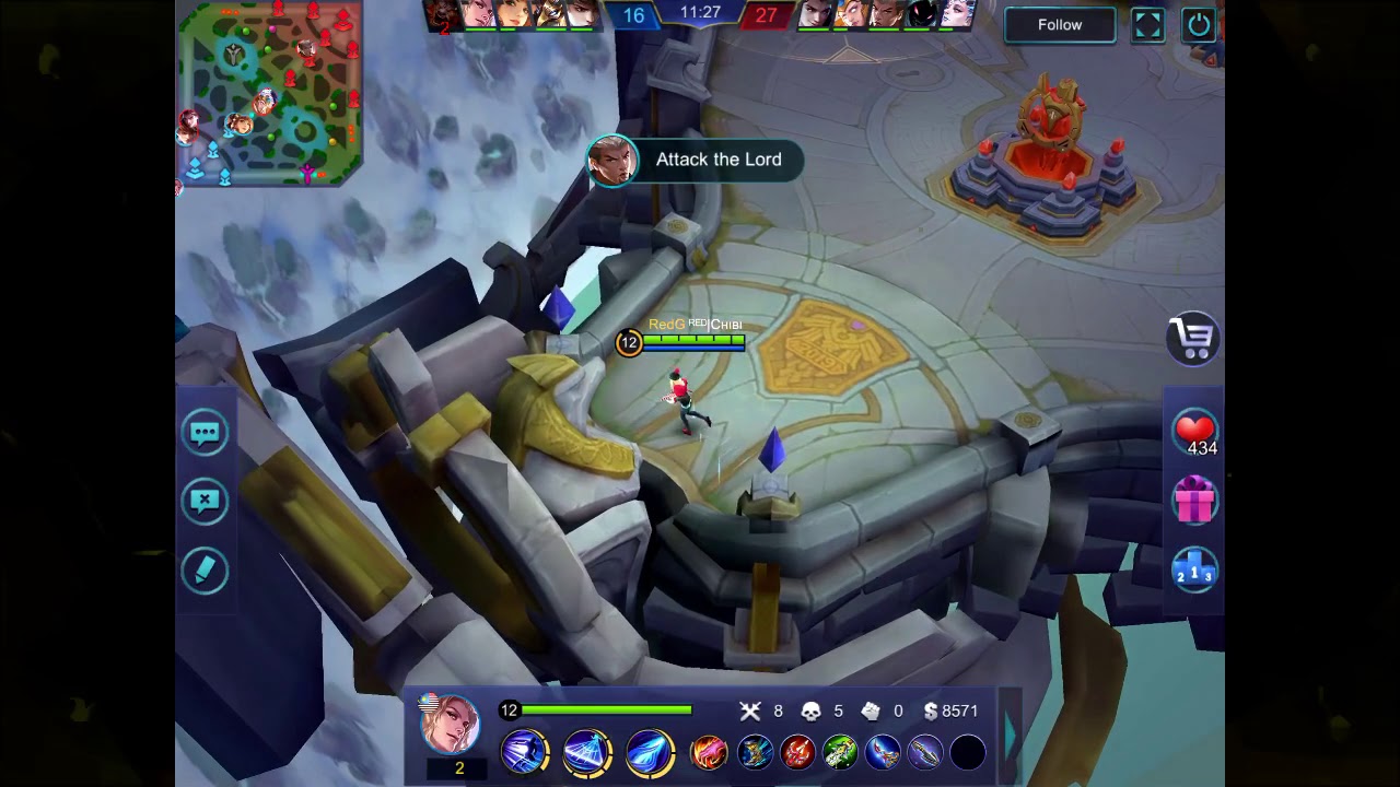 MLBB World Rank 1 Lancelot gp1