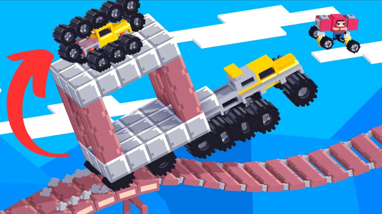 Fancade Mix Levels - Drive Mad | Broken Mad | Push The Ball