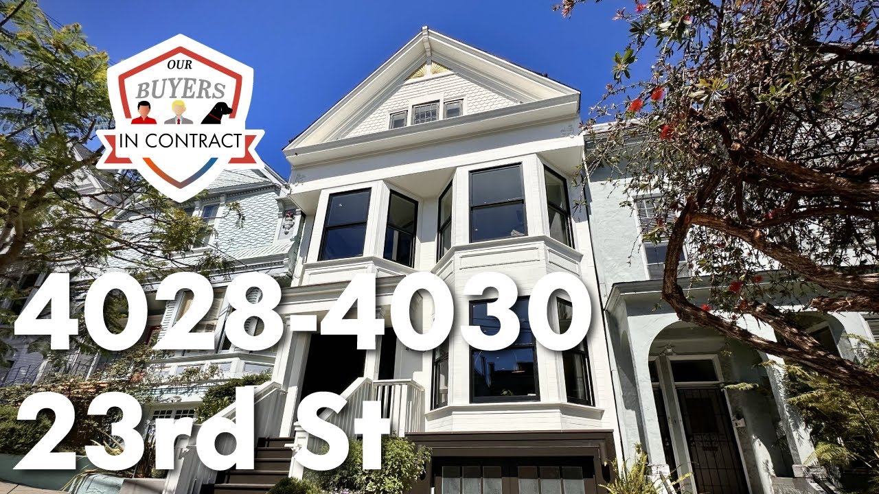 Buyer Preview: 4028-4030 23rd Street, San Francisco, A Noe Valley Epic Home -  4K