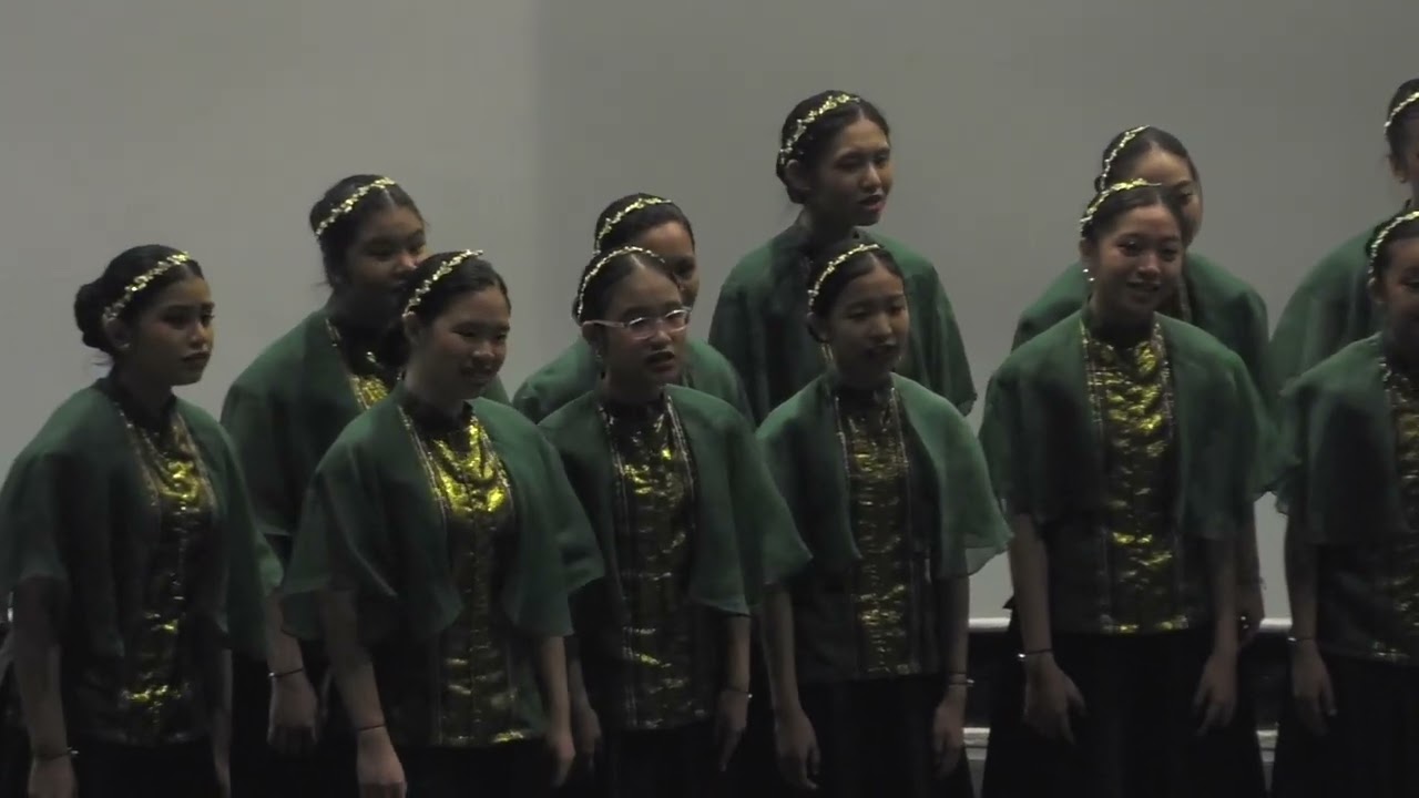 De La Salle Santiago Zobel School Chorale - Soging Tundan, Gaudete in Domino | Thai-ICF2024