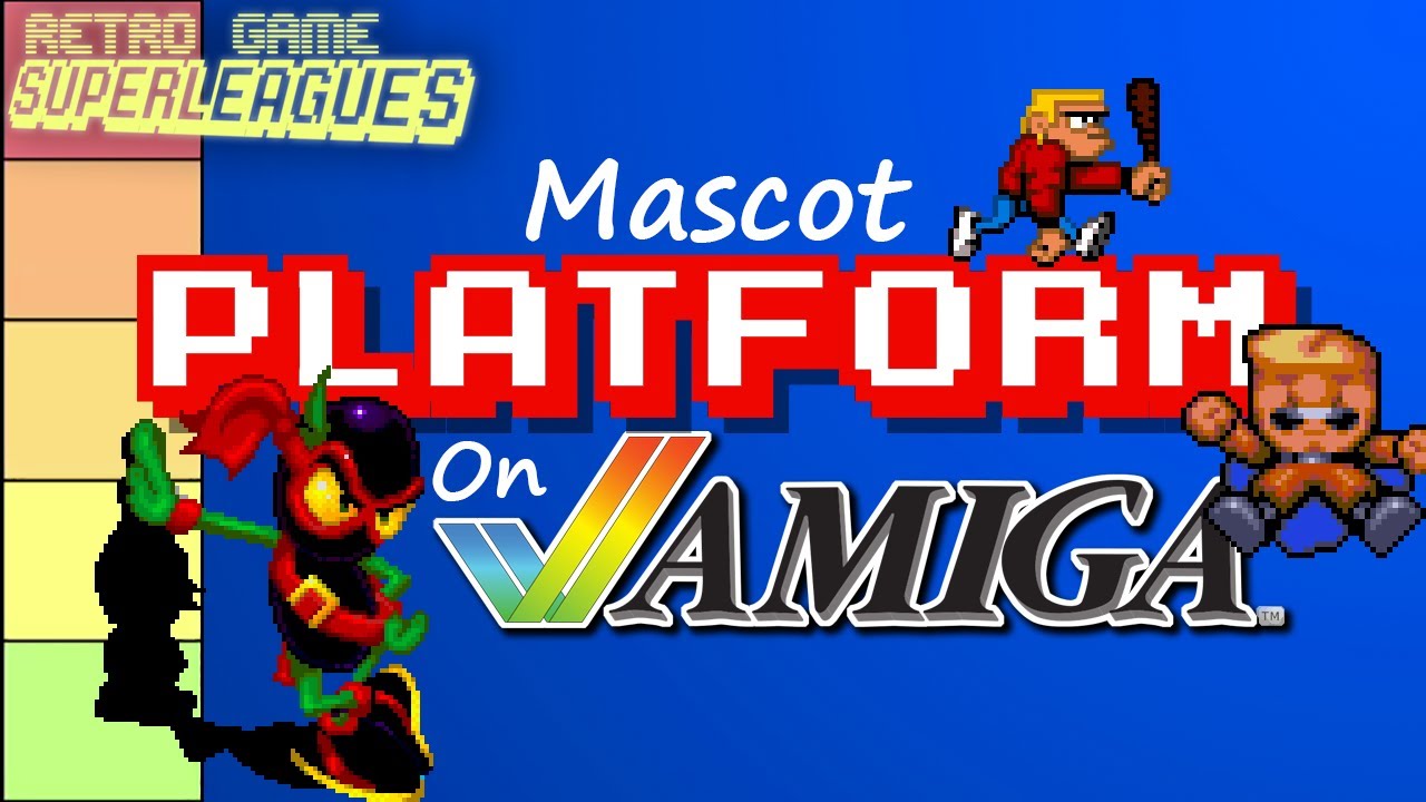 46 Mascot Platformers on the Amiga RANKED | Retro Game Superleagues
