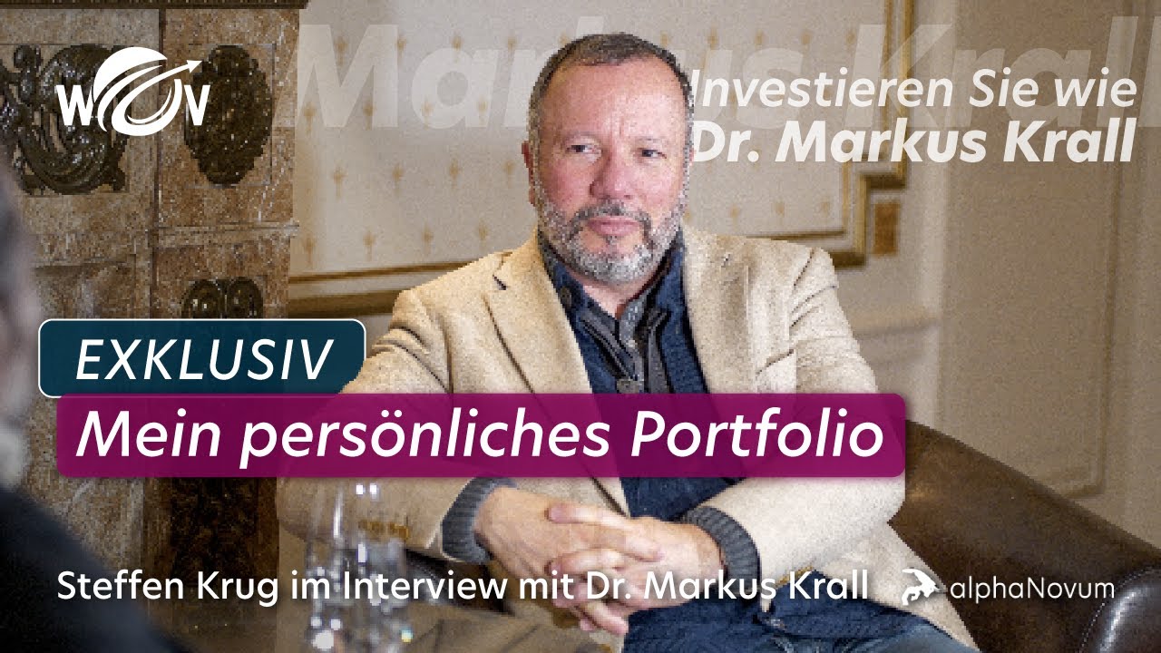 Dr. Markus Krall stellt sein pers&ouml;nliches Portfolio vor | WOV Talk