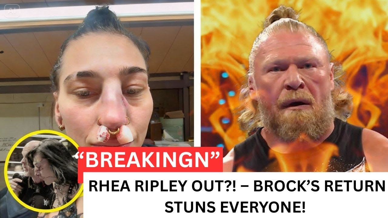 Rhea Ripley INJURY Update! WWE Stars ANGRY Over Brock Lesnar’s Return... NEW WWE Champion Revealed!
