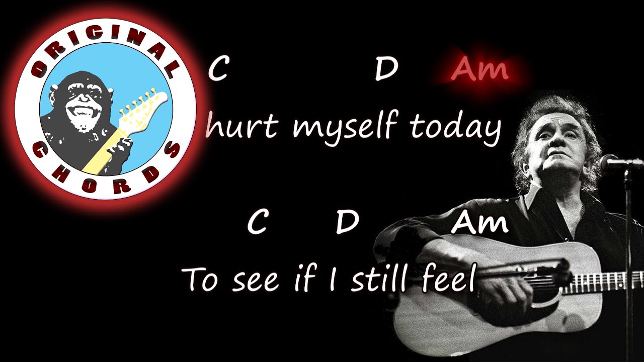 Johnny Cash - Hurt - Chords & Lyrics