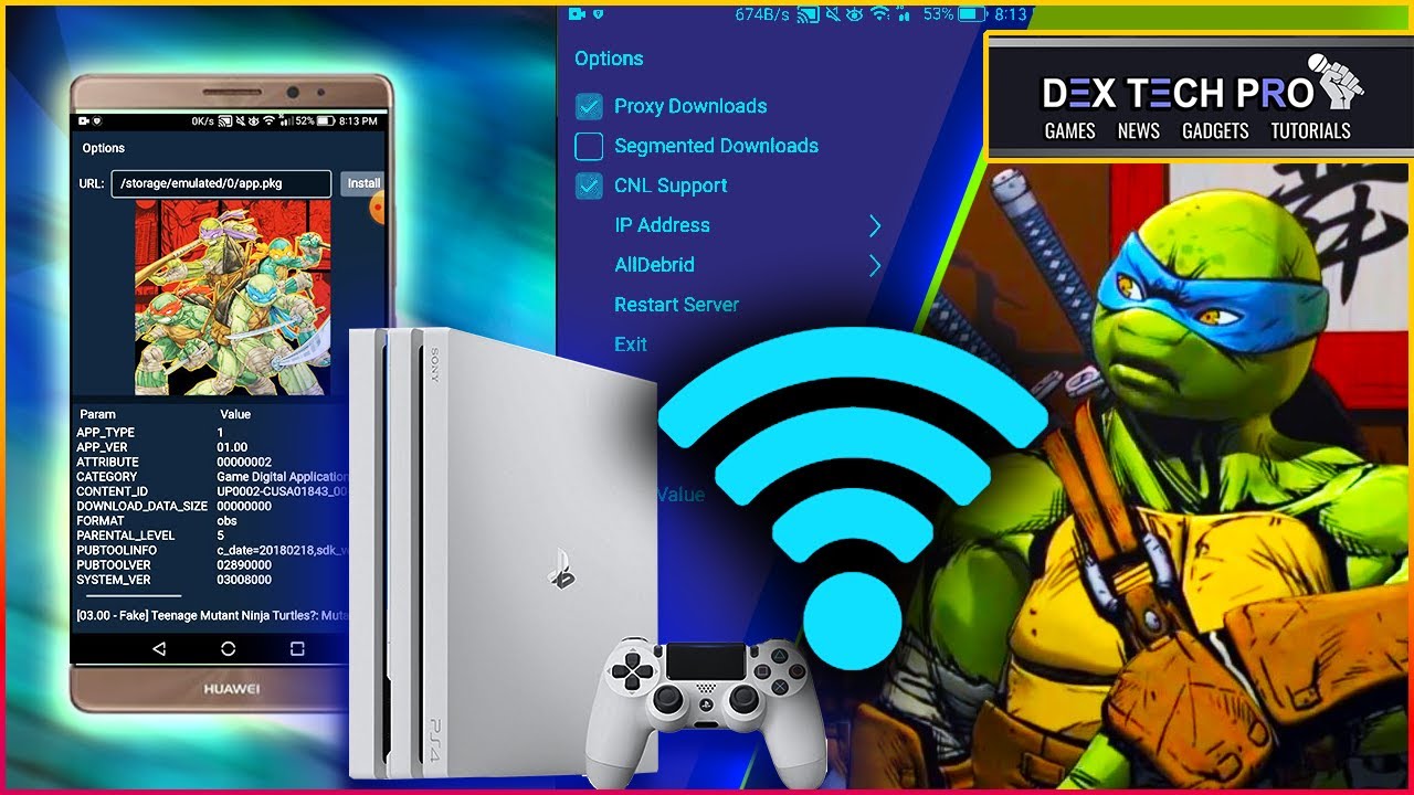 How to Install Games Directly on PS4 From Cellphone