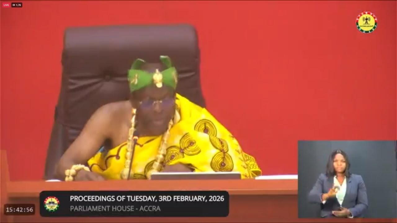 Gh Polit TV Live Stream: Parliament Proceedings of Tuesday || 04-02-2026