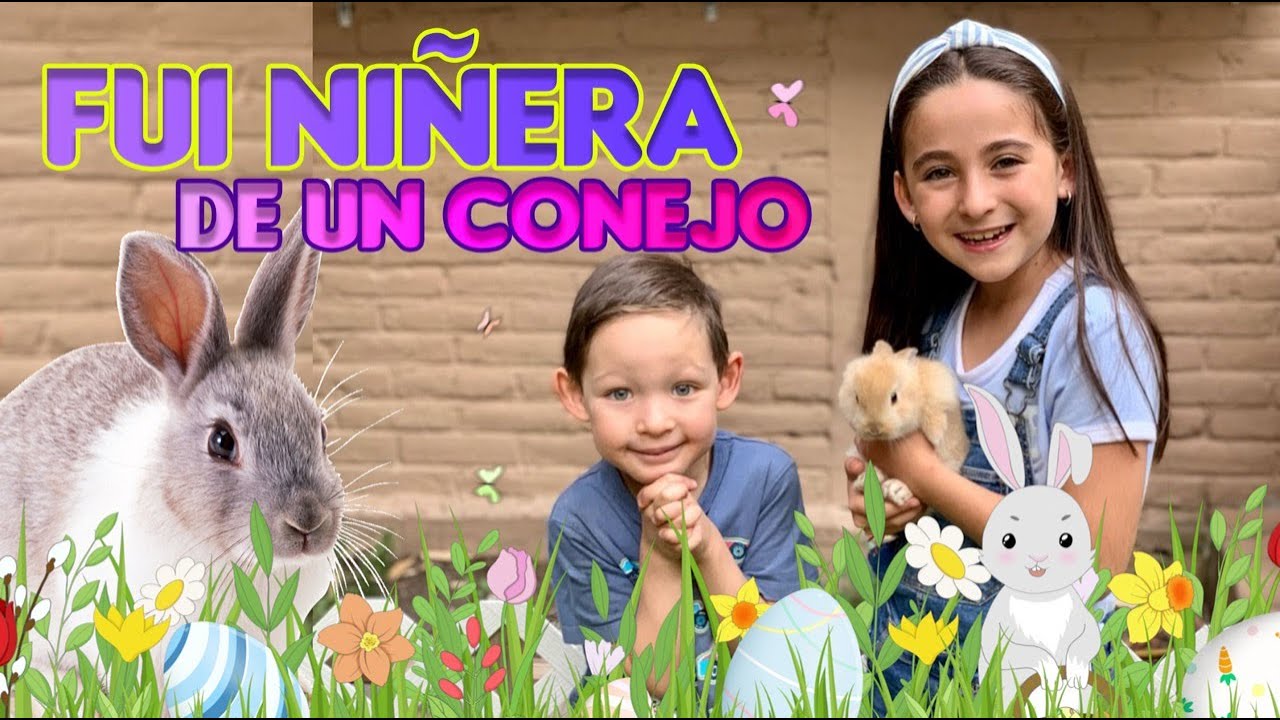 NIÑERA DE UN CONEJO BEBÉ 🐰 🥕POR UN DIA / SE LLAMA CANELA !  ☺️