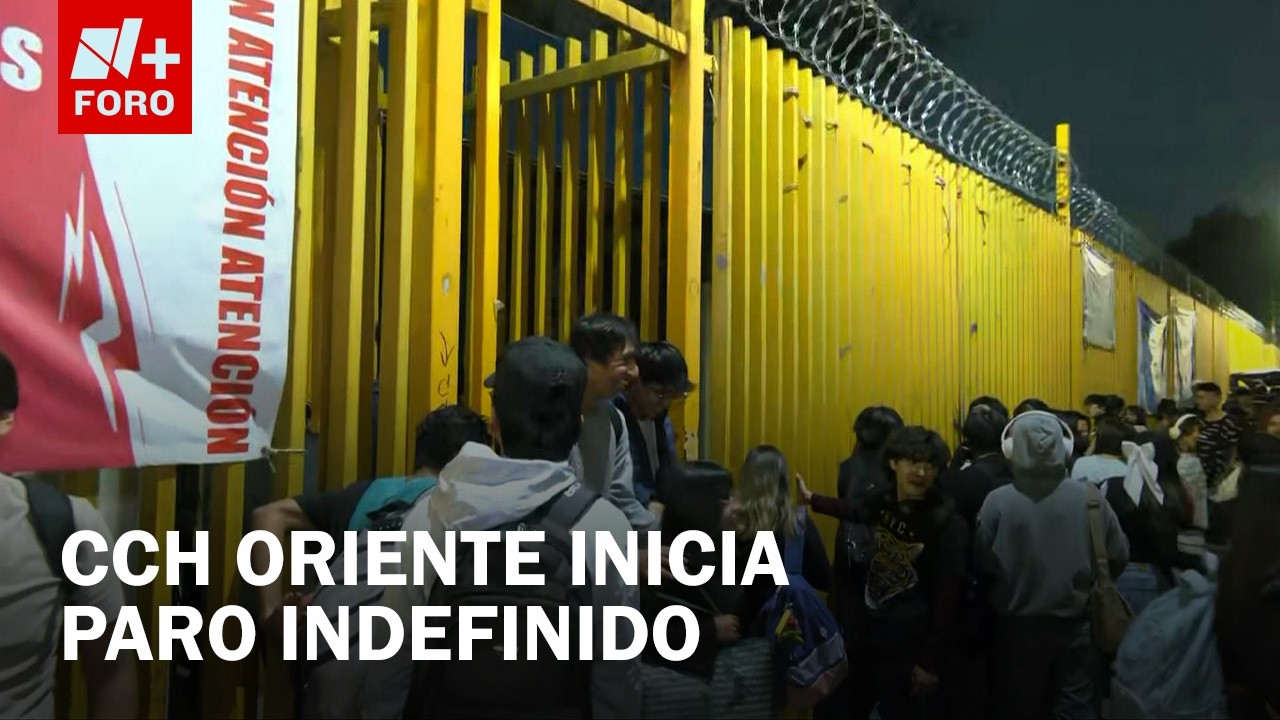 CCH Oriente de la UNAM entra en paro indefinido hoy &iquest;Cu&aacute;l es el motivo?