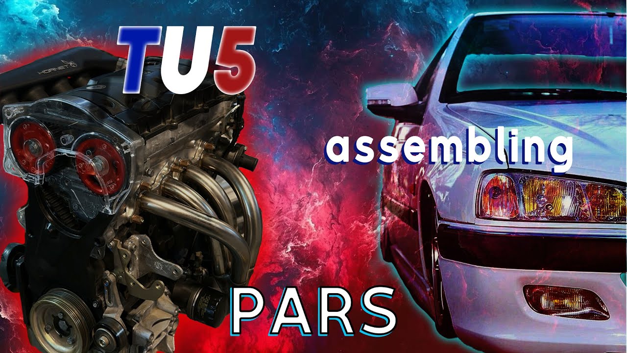 TU5 اسمبل موتور  برای پژو پارس🤯 فول هورنت کردن!!! ///Assemble therapy