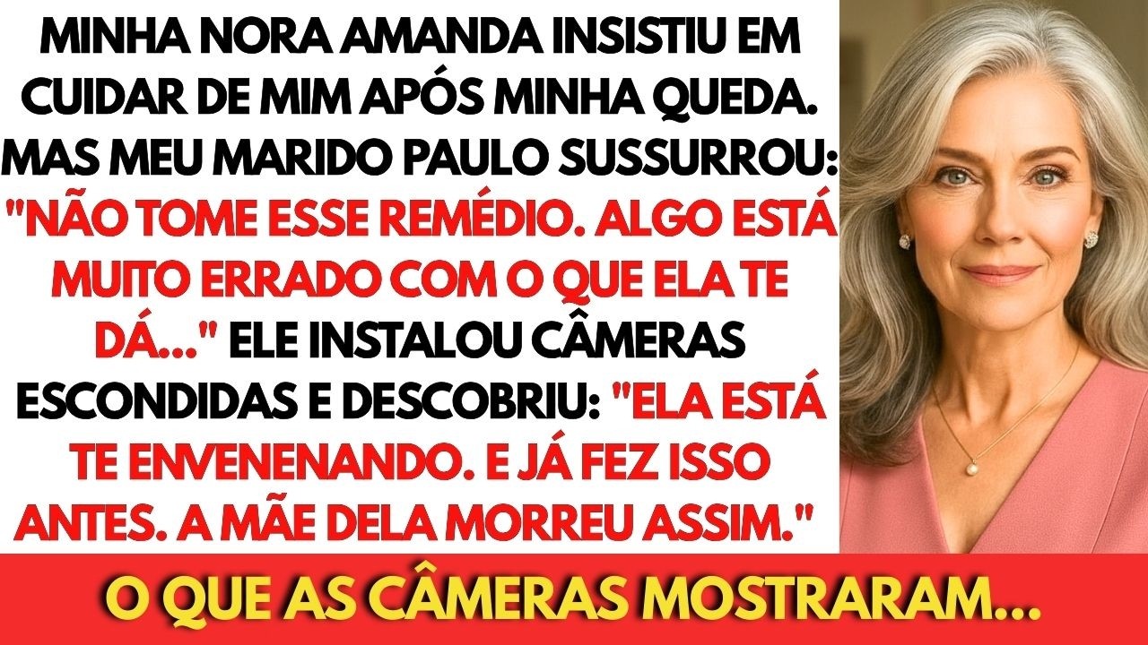 Minha Nora Insistiu Em Cuidar De Mim Após Minha Queda, Até Que Meu Marido Sussurrou: 