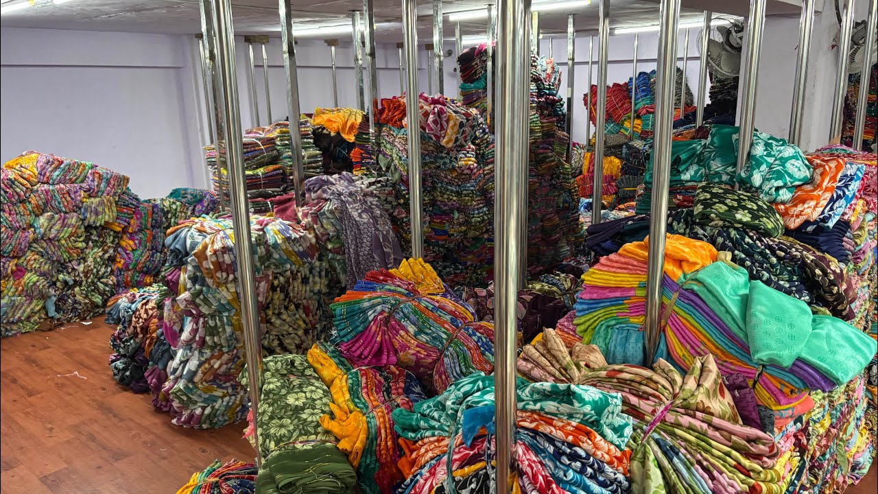 Saree mix lot | साड़ी मिक्स लोट होलसेल मार्केट |✅ साड़ी होलसेल मिक्स लोट #lotsaree2026 