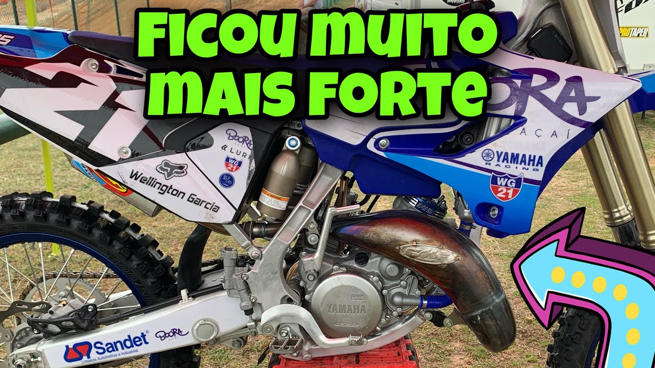 PREPAREI A MINHA YZ-125 - CORRIDA DE RECUPERAÇÃO