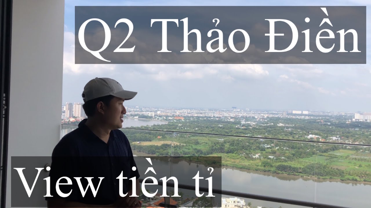 Q2 THẢO ĐIỀN : 03 phòng ngủ - View sông bạc tỷ - Giá thuê 2,500 usd bao phí quản lý