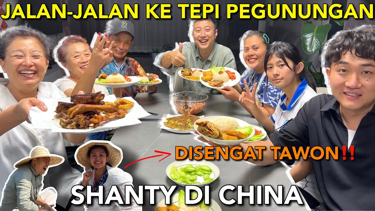 BAWA TANTE DAN MAMA JALAN-JALAN KE TEPI PEGUNUNGAN LIHAT MADU DAN BUNGA + SUAMI DISENGAT TAWON!!😱