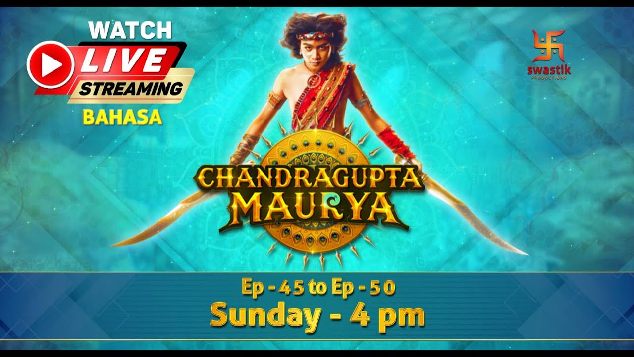 Chandragupta Maurya | Part - 8 | Bahasa  | LIVE | Swastik Production India